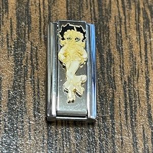 Betty Boop Superlink  Italian Charm Bracelet